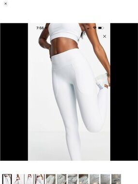 High-Rise blaby blue Performance Leggings